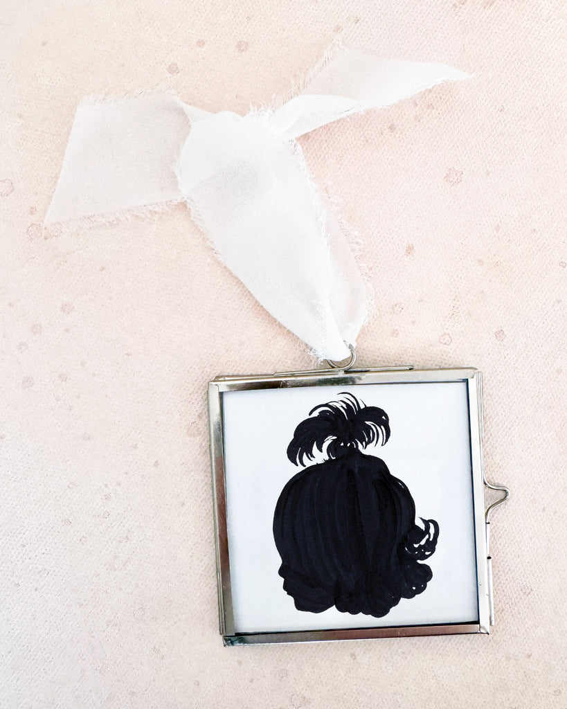 Custom Baby Silhouette Ornament