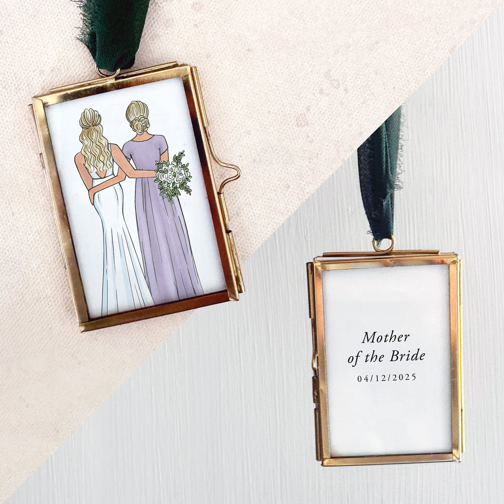 Semi-Custom Mother of the Bride Ornament