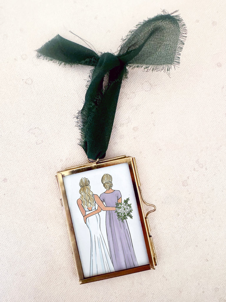 Semi-Custom Mother of the Bride Ornament