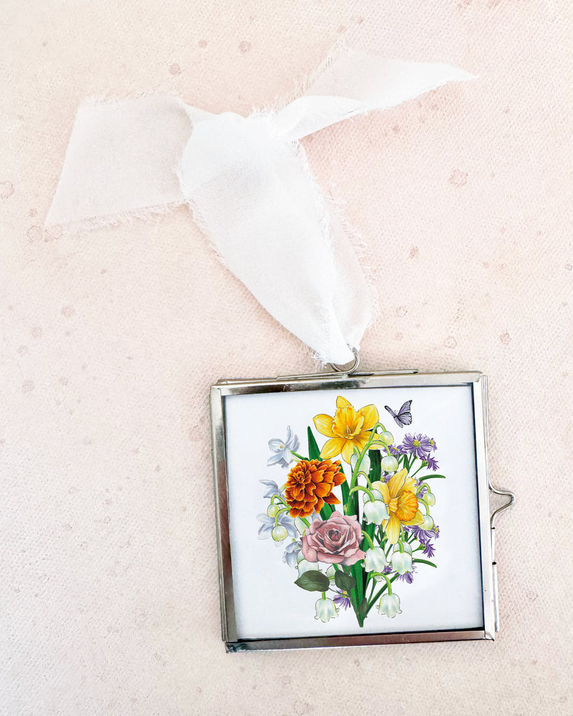 Birth Flower Bouquet Ornament