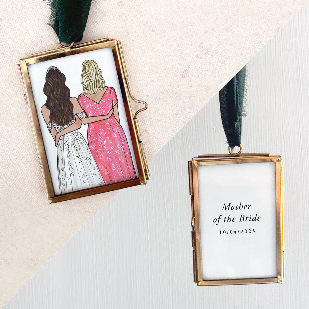 Custom Mother of the Bride Ornament