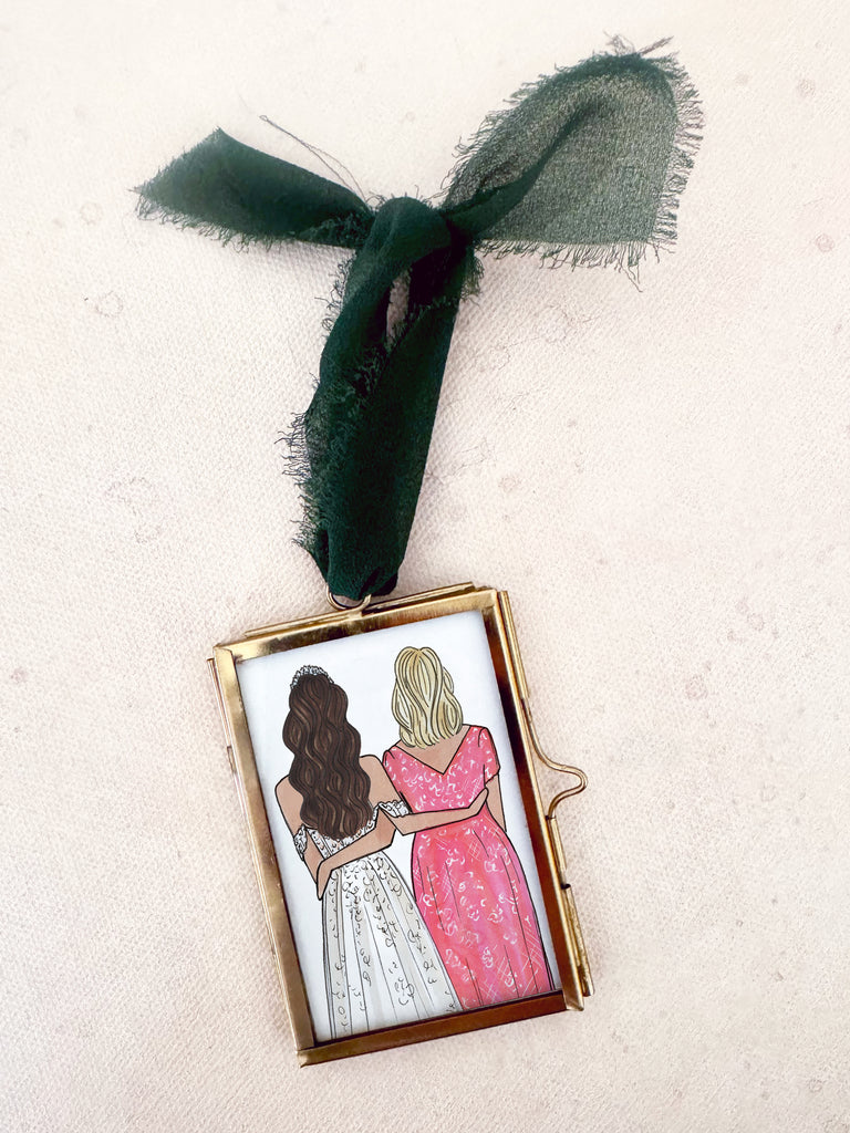 Custom Mother of the Bride Ornament