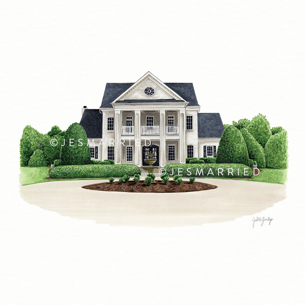 Donovan Manor Venue Illustration