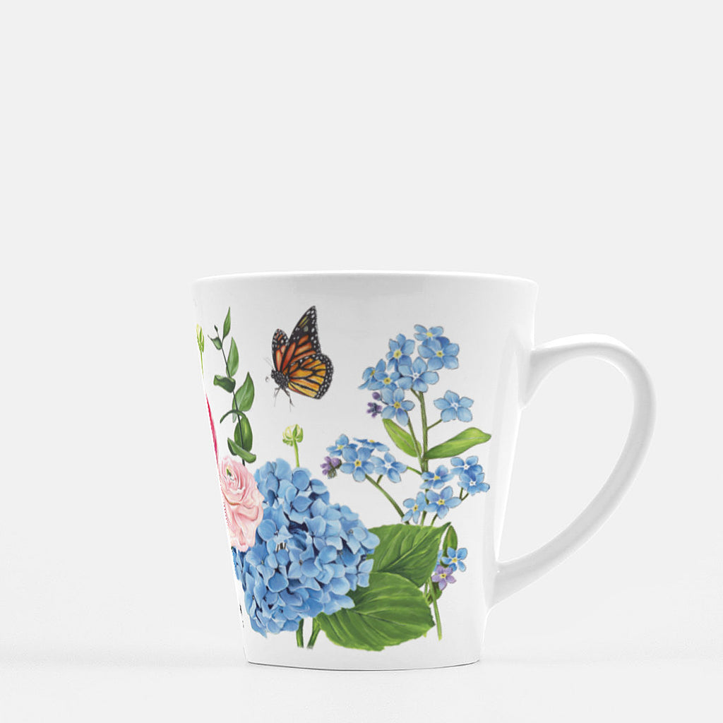 Garden Party Latte Mug by JesMarried