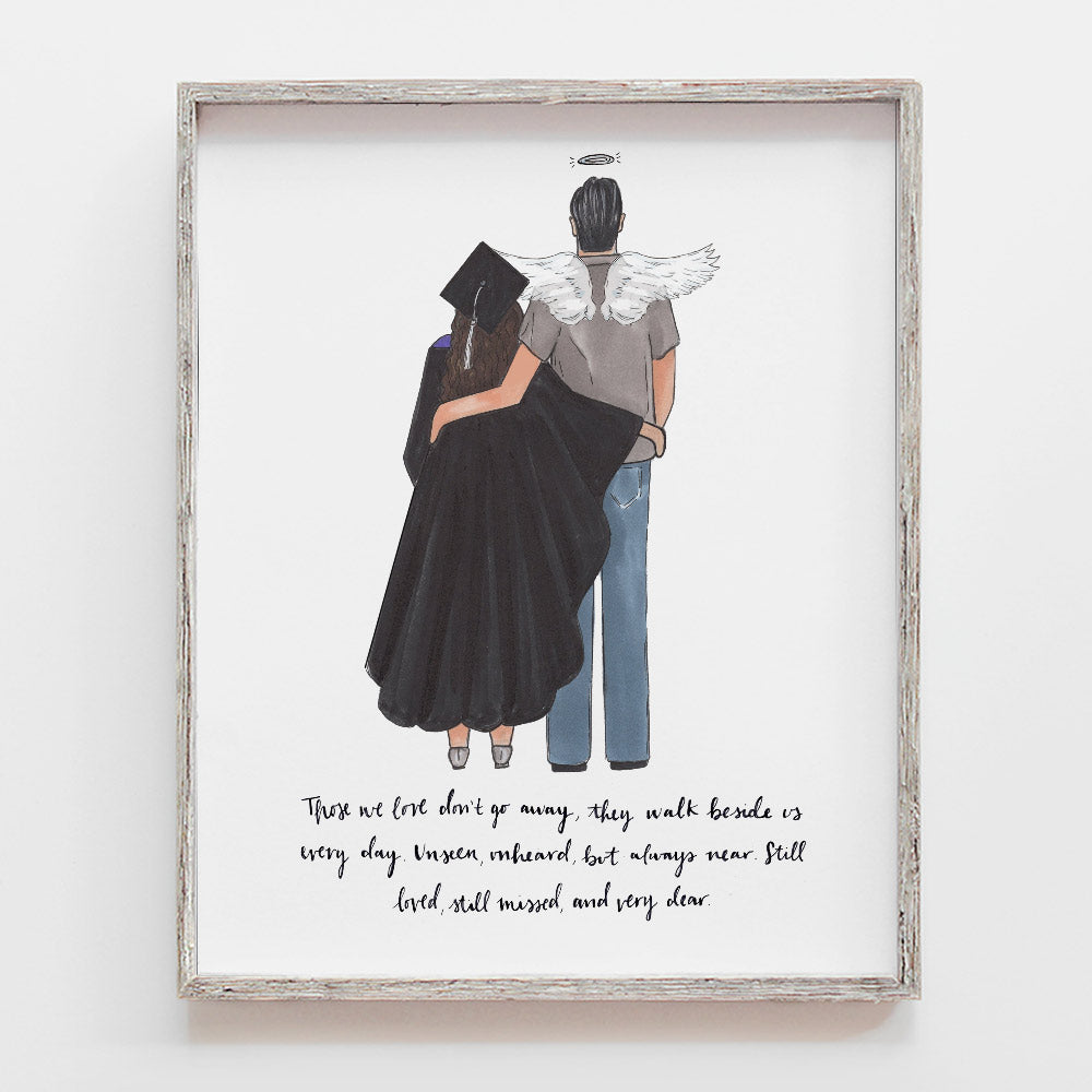 Custom Drawn Graduation Remembrance Gift | JesMarried