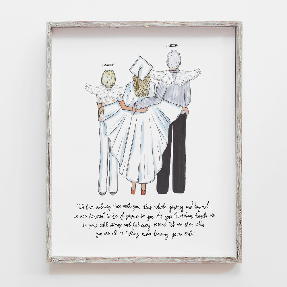 Custom Drawn Graduation Remembrance Gift | JesMarried